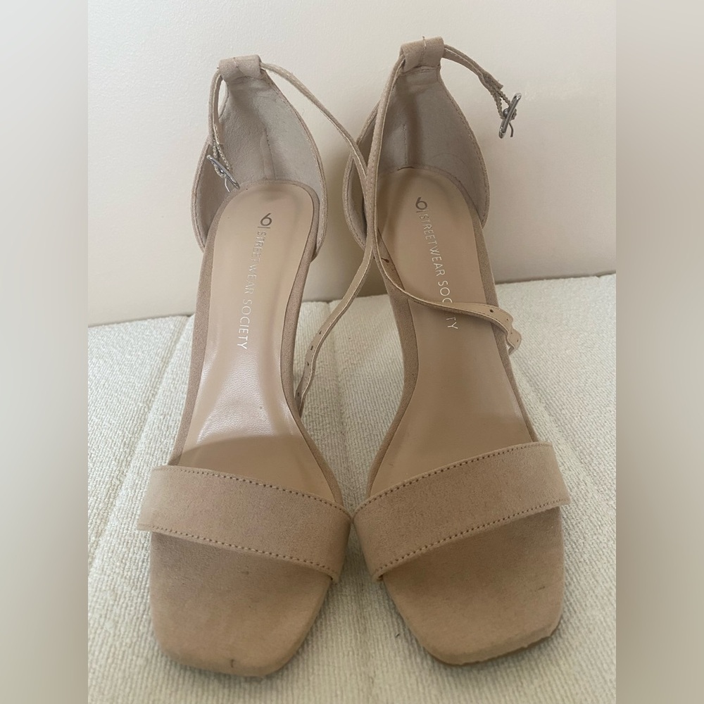 Urban planet Tan Ankle Strap Sandals 2 pairs